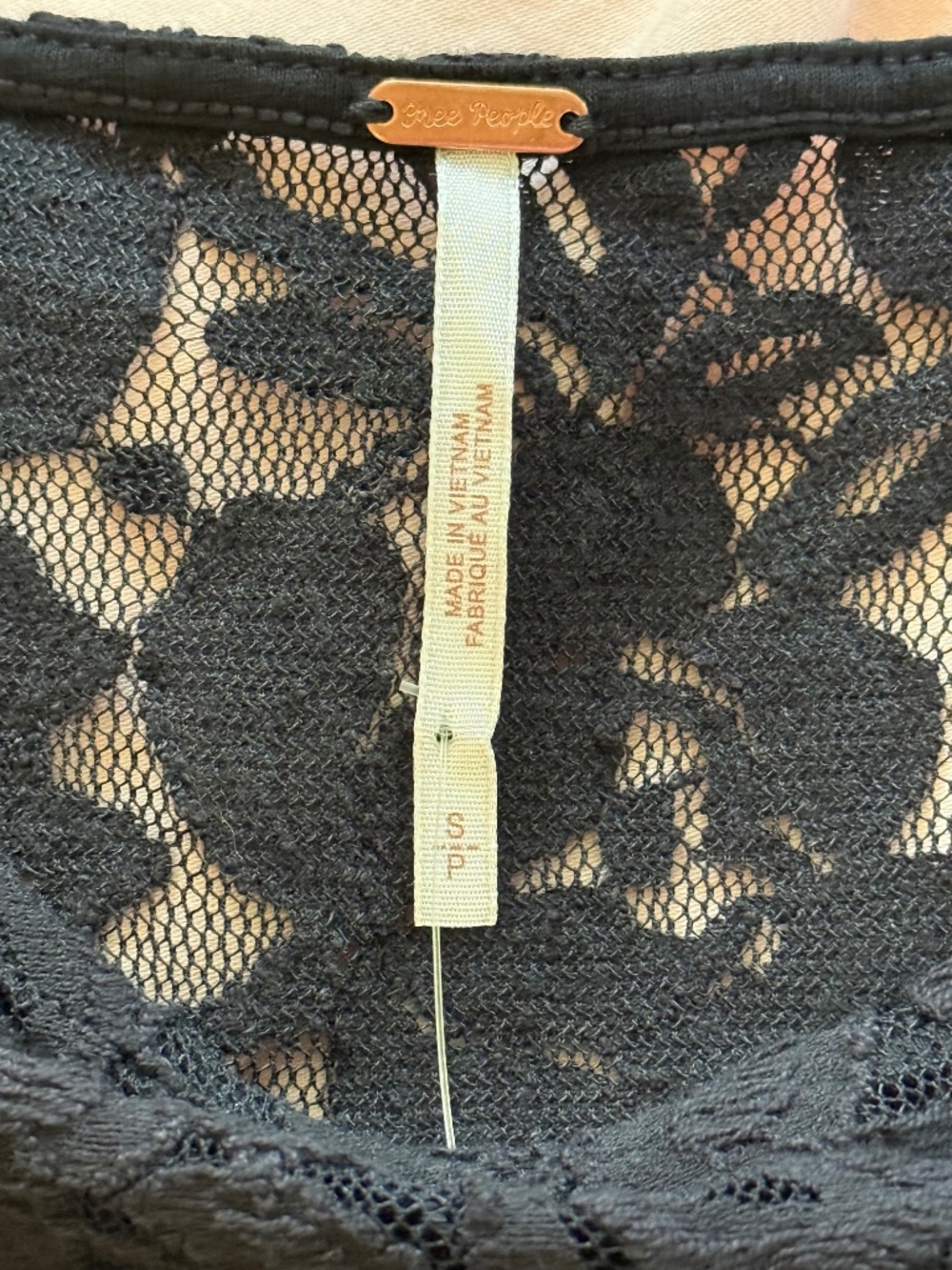 Free People Black Lace Dress - Picture 5 of 13
